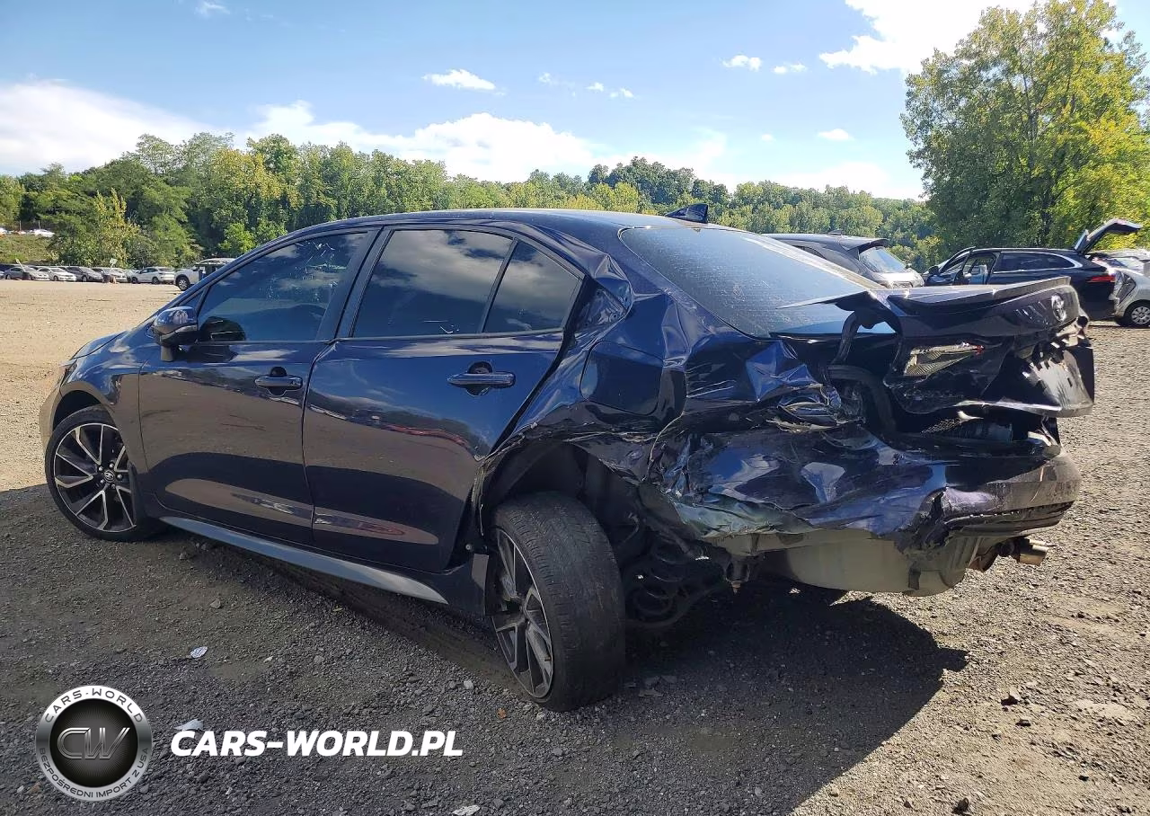 2022 Toyota Corolla Se VIN:JTDS4MCE8NJ088647 - 2