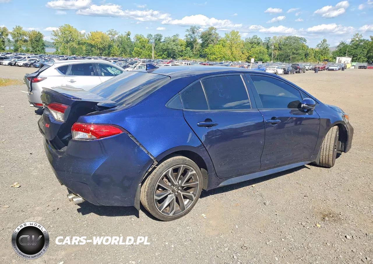 2022 Toyota Corolla Se VIN:JTDS4MCE8NJ088647 - 3