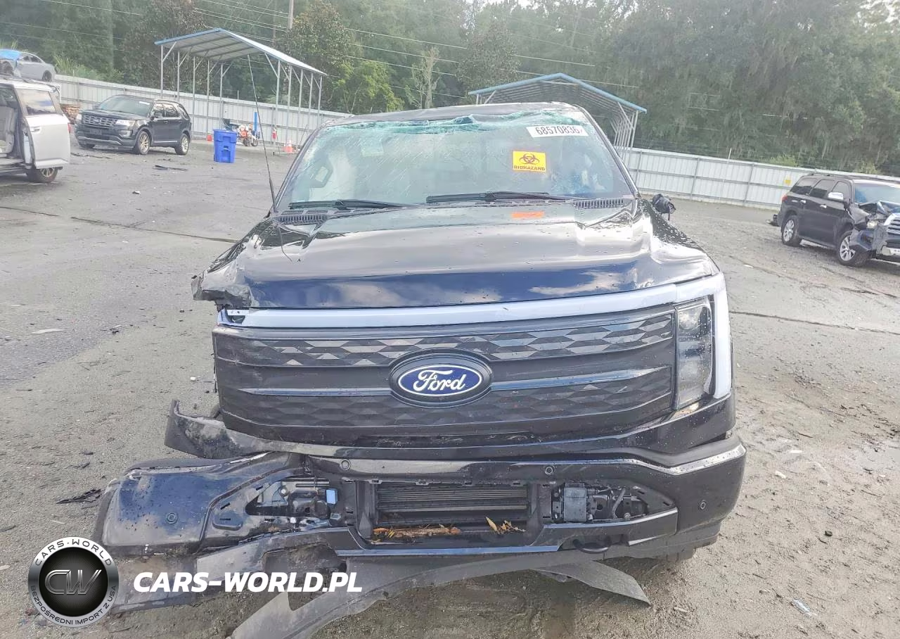 2024 Ford F150 Lightning Platinum VIN:1FT6W7L7XRWG29706 - 5