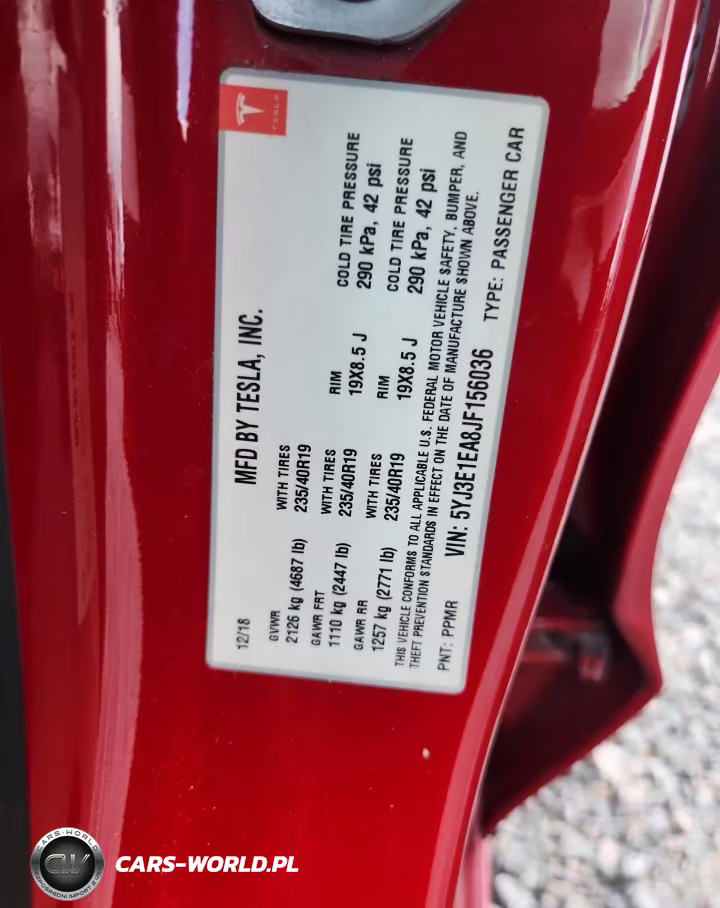 2018 Tesla Model 3 VIN:5YJ3E1EA8JF156036 - 12
