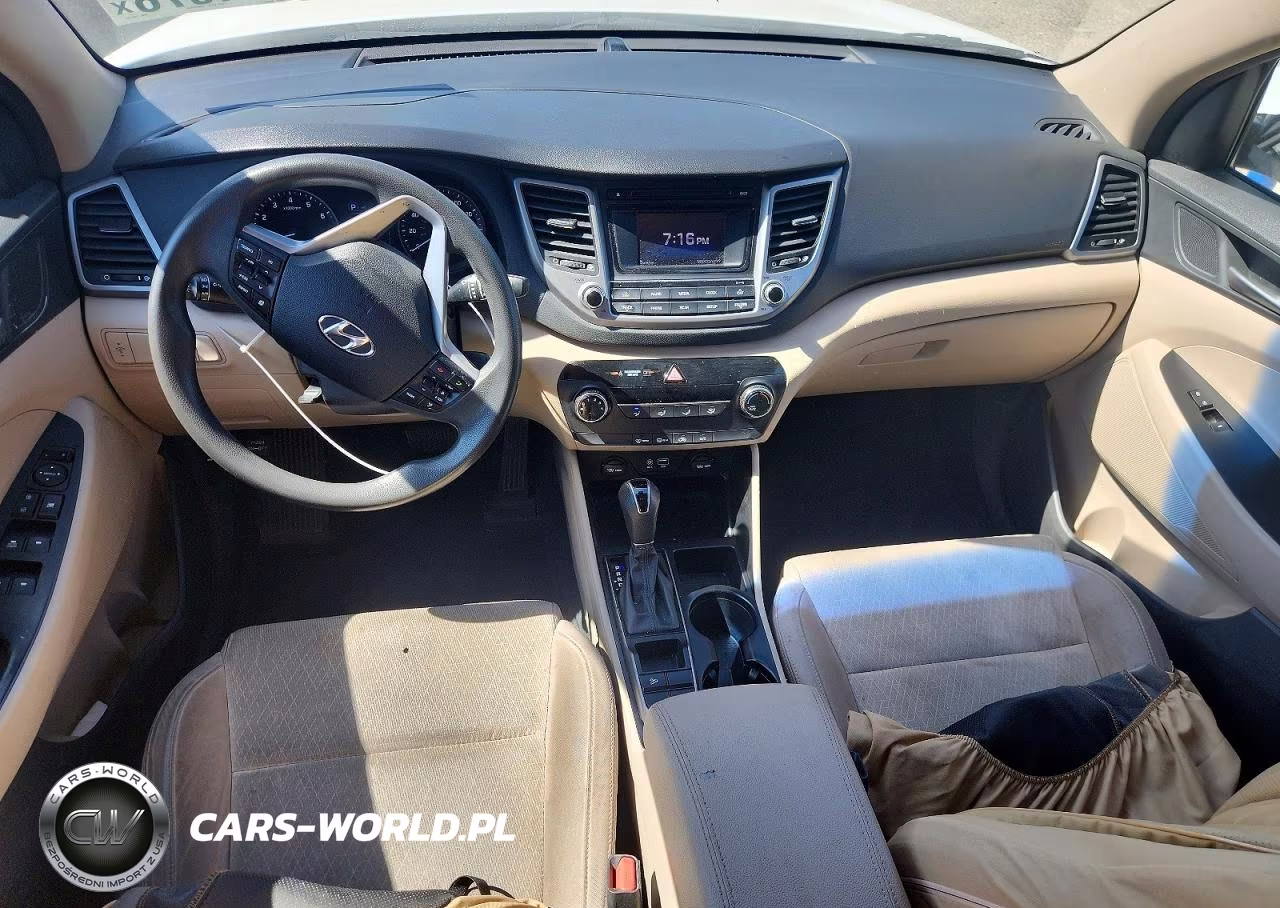 2017 Hyundai Tucson Se VIN:KM8J23A42HU358749 - 8