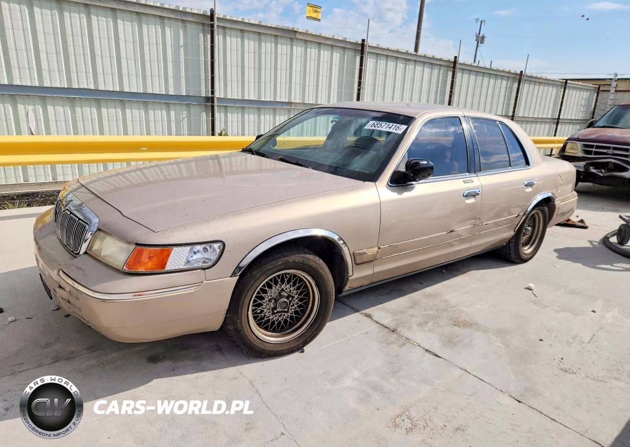 1998 Mercury Grand Marquis Gs VIN:2MEFM74W9WX662447 - 1