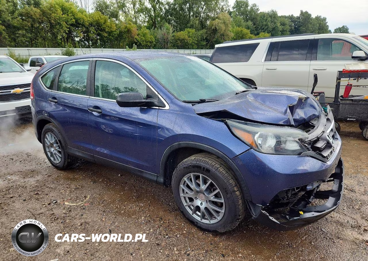 2014 Honda Cr-V Lx VIN:2HKRM3H32EH557739 - 4