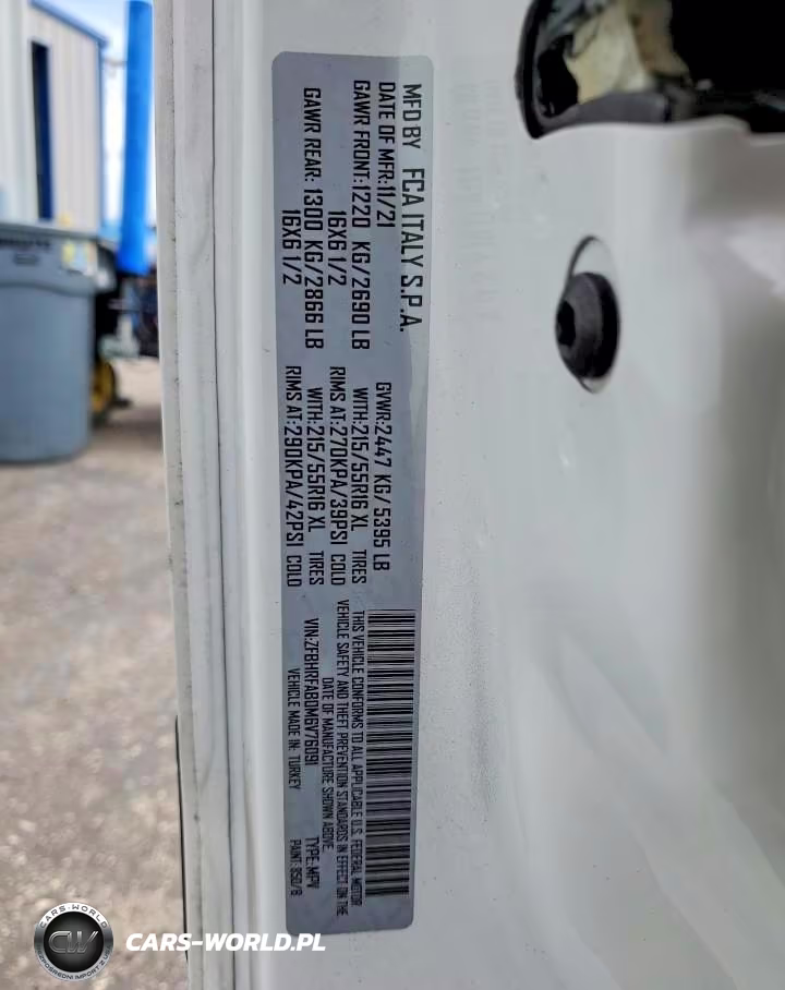 2021 Ram Promaster City VIN:ZFBHRFAB0M6V76091 - 13