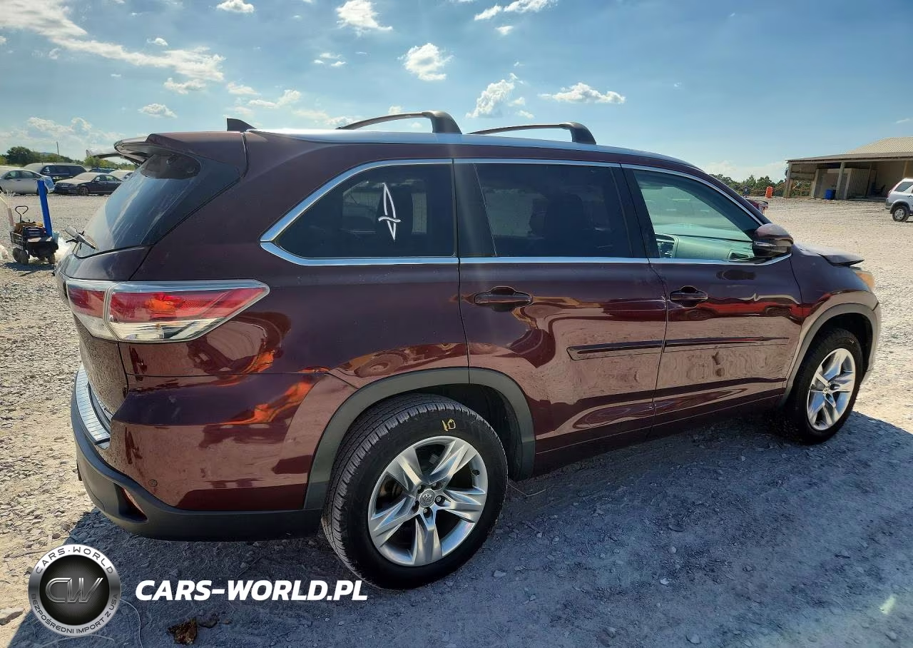 2015 Toyota Highlander Limited VIN:5TDYKRFH9FS097221 - 3