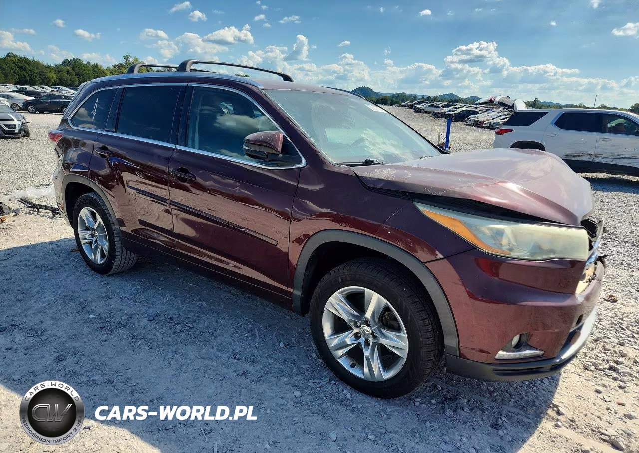 2015 Toyota Highlander Limited VIN:5TDYKRFH9FS097221 - 4