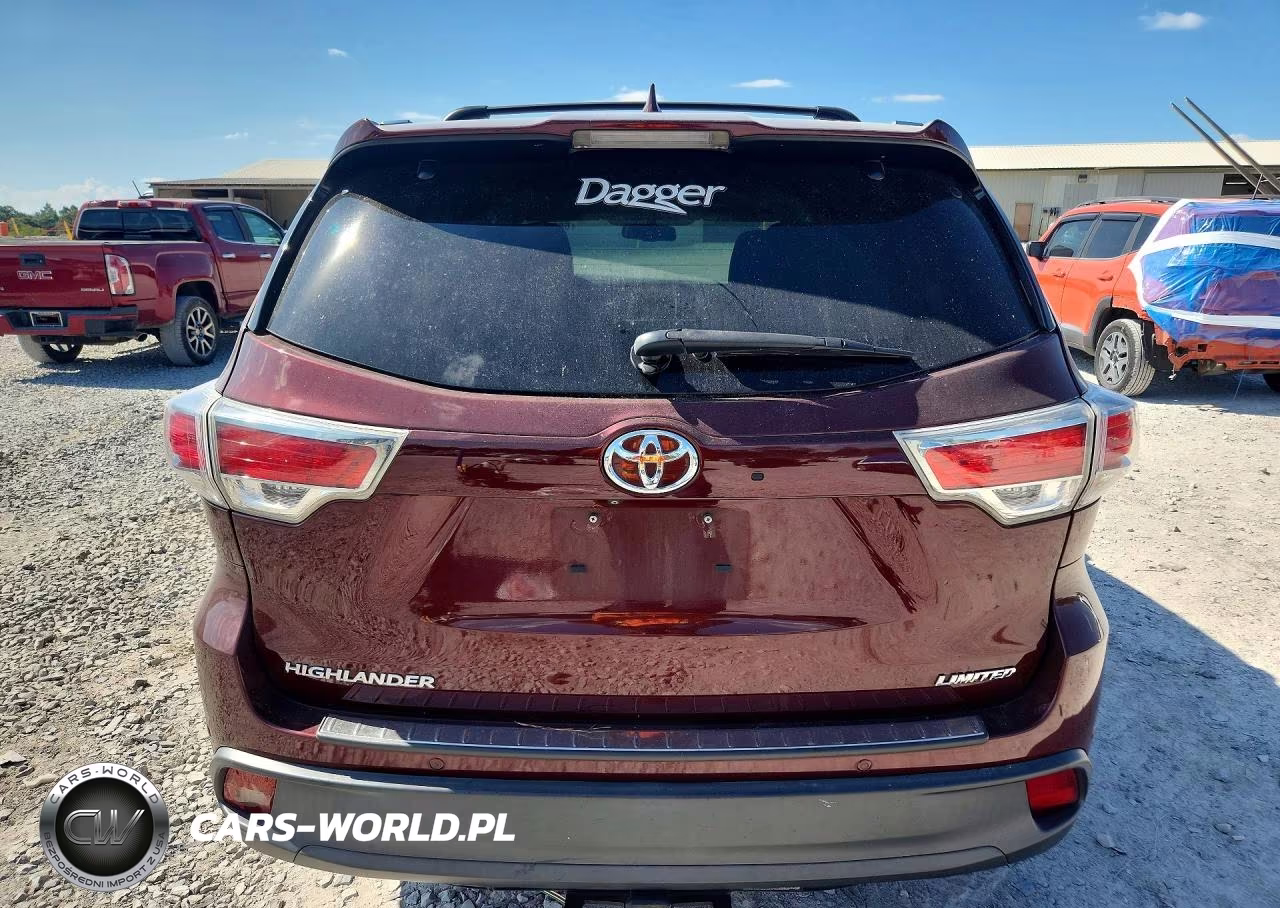 2015 Toyota Highlander Limited VIN:5TDYKRFH9FS097221 - 6