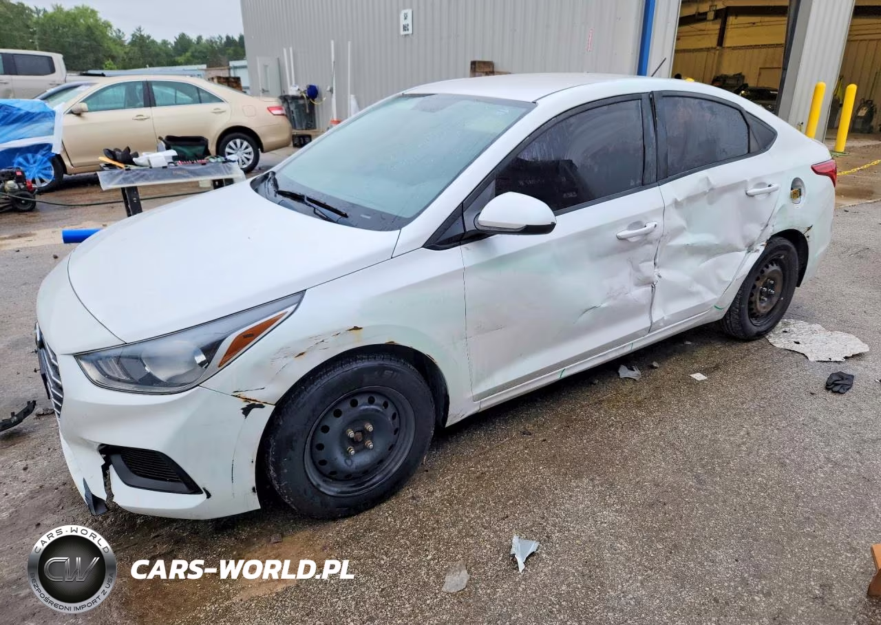 2019 Hyundai Accent Se VIN:3KPC24A32KE056149 - 1