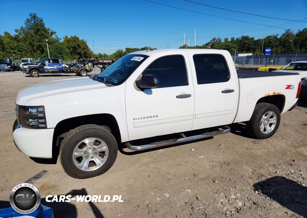 2010 Chevrolet Silverado K1500 Lt VIN:3GCRKSE35AG278647 - 1