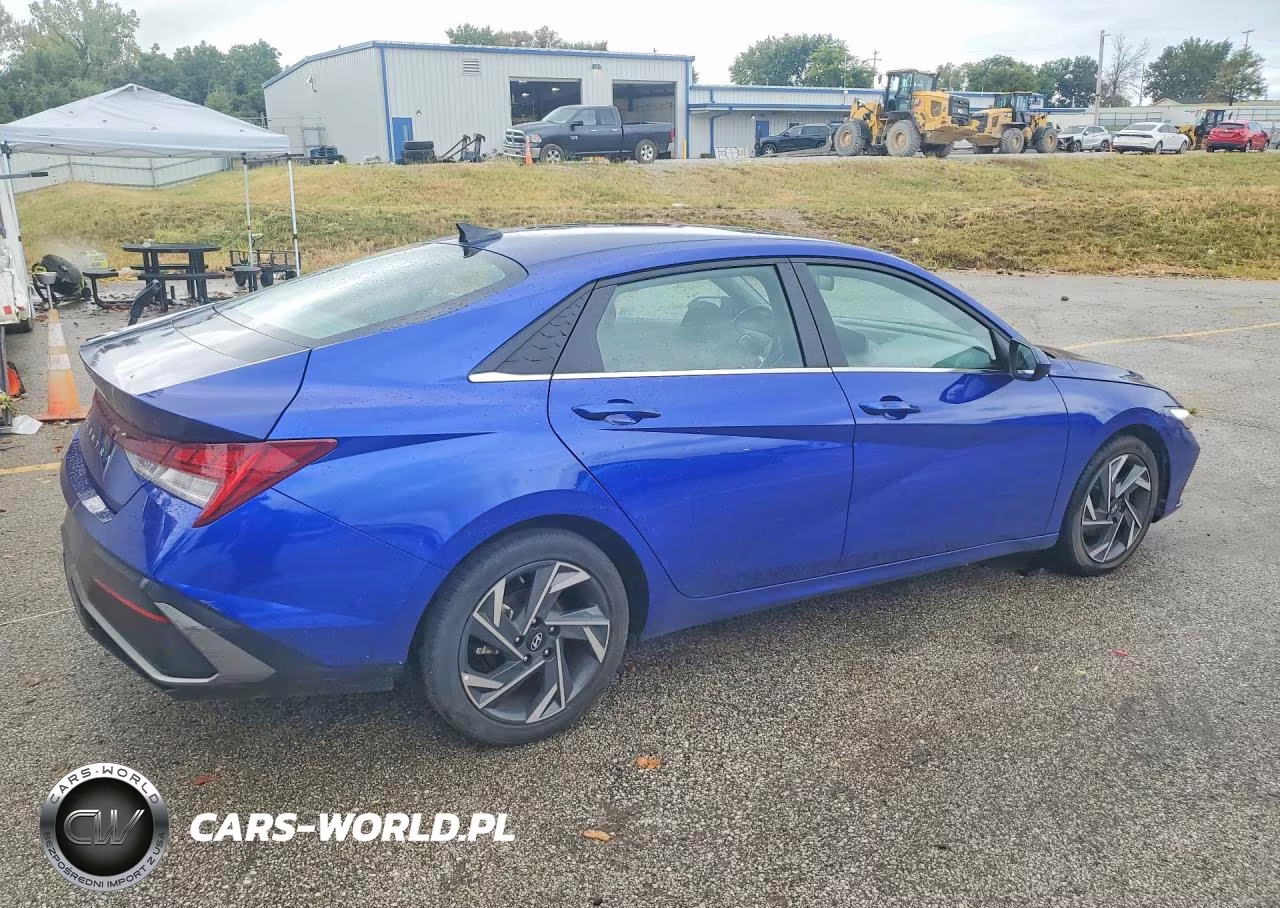 2025 Hyundai Elantra Sel VIN:KMHLS4DG7SU920480 - 3