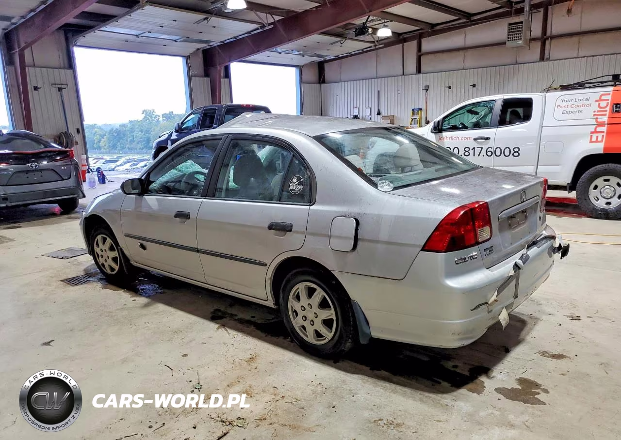 2005 Honda Civic Dx Vp VIN:1HGES16305L010882 - 2