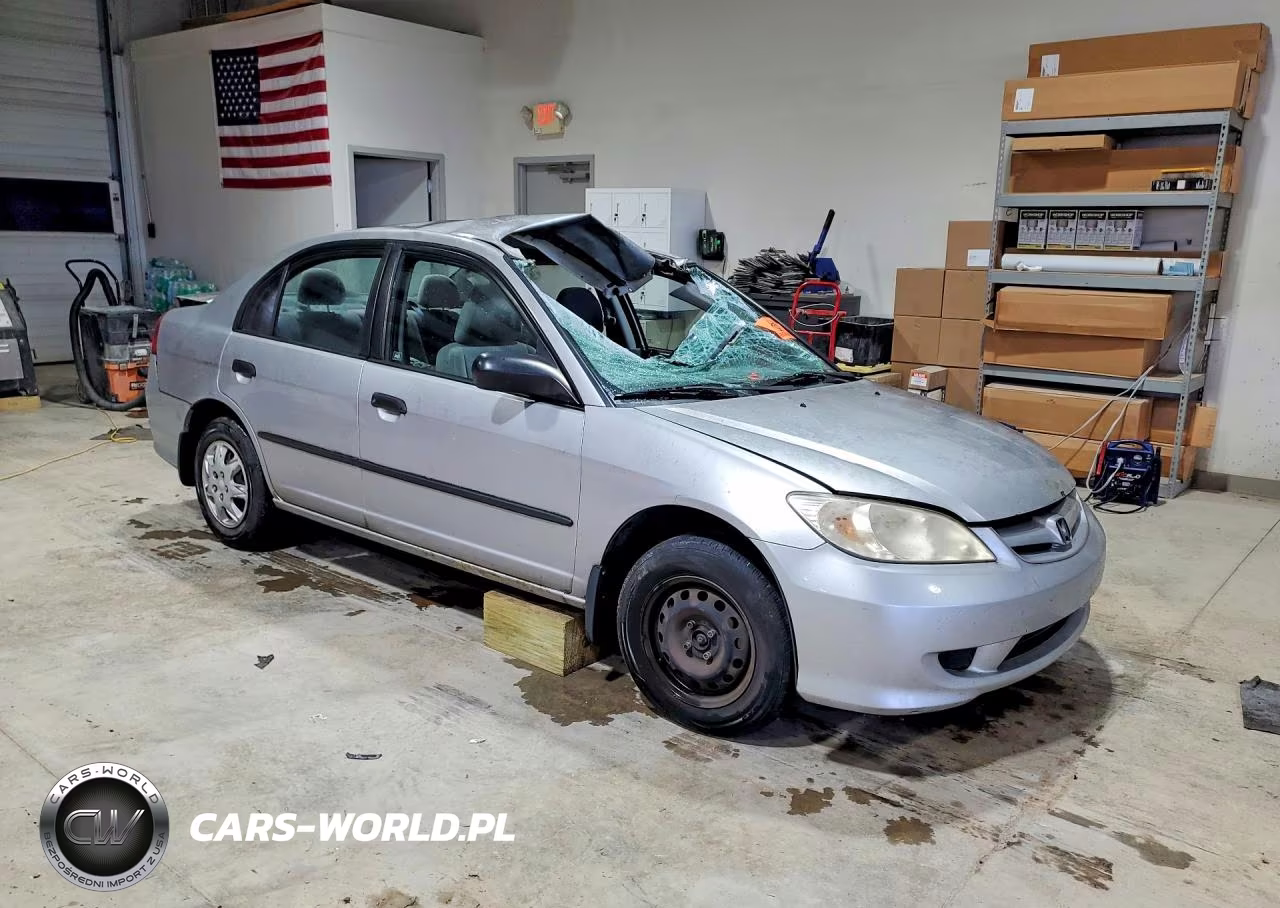 2005 Honda Civic Dx Vp VIN:1HGES16305L010882 - 4
