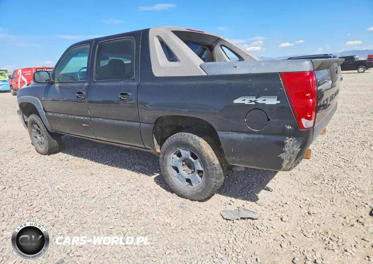 2003 Chevrolet Avalanche K1500 VIN:3GNEK13T43G239392 - 2