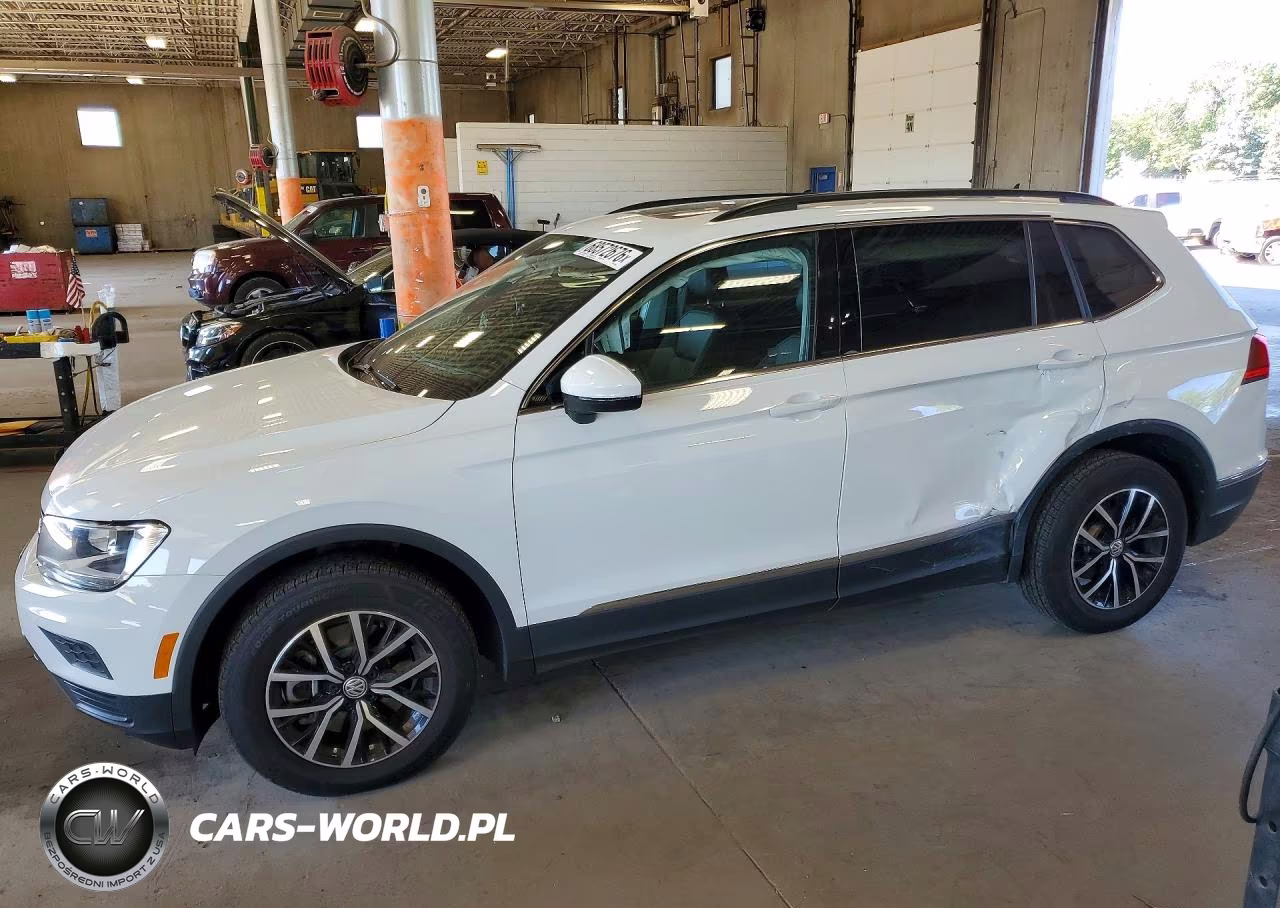 2021 Volkswagen Tiguan Se VIN:3VV2B7AX6MM057203 - 1