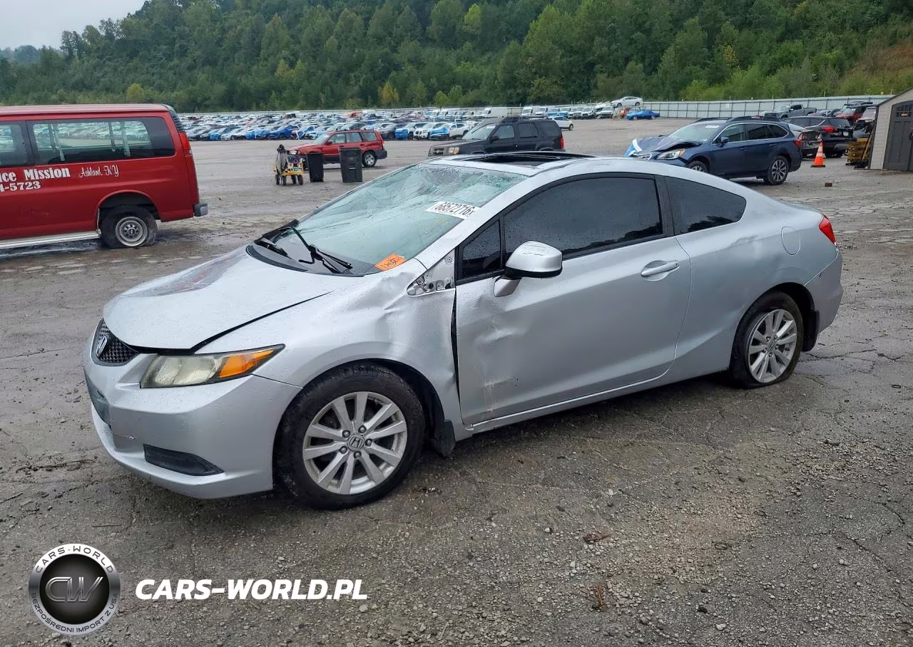 2012 Honda Civic Ex VIN:2HGFG3B80CH535342 - 1