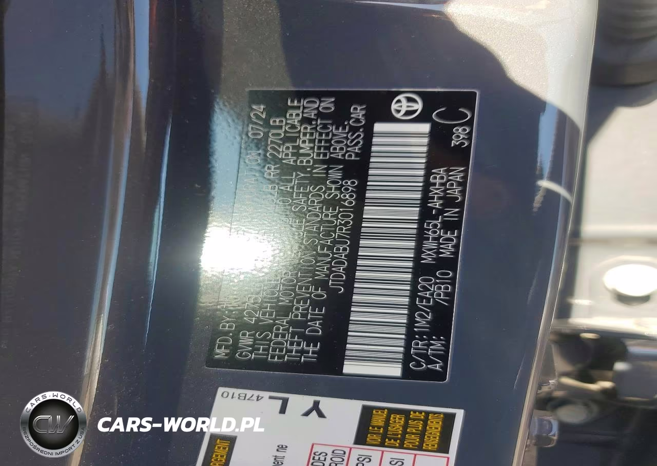 2024 Toyota Prius Limited VIN:JTDADABU7R3016898 - 12