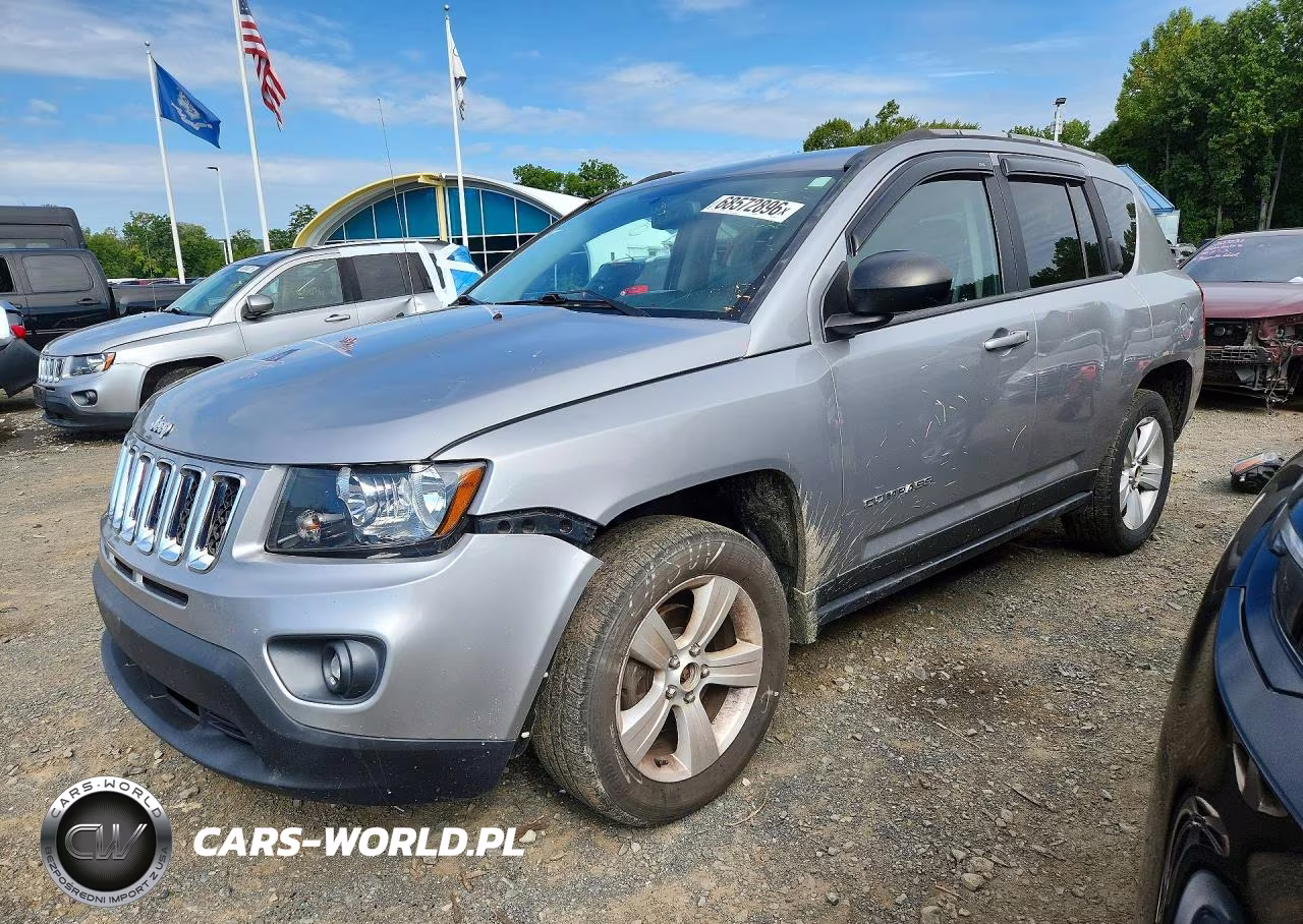 2017 Jeep Compass Sport VIN:1C4NJCBA1HD146387 - 1