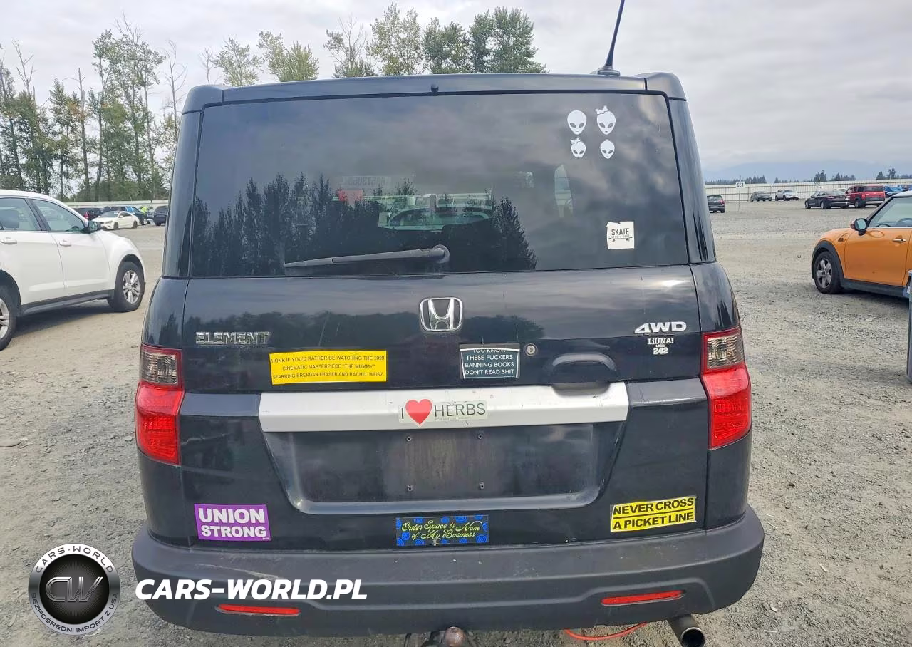 2009 Honda Element Ex VIN:5J6YH28769L001975 - 6