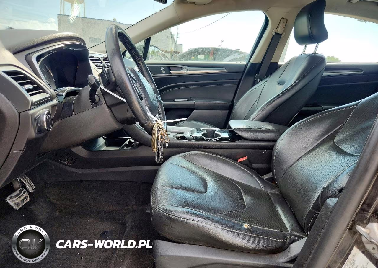 2015 Ford Fusion Titanium VIN:3FA6P0K90FR167779 - 7