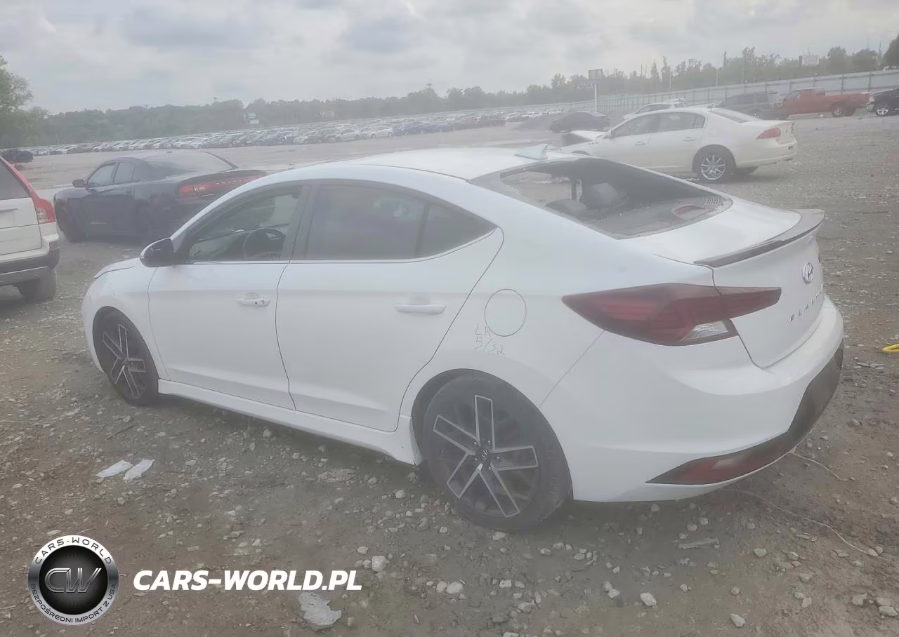 2020 Hyundai Elantra Sport VIN:KMHD04LB6LU979943 - 2