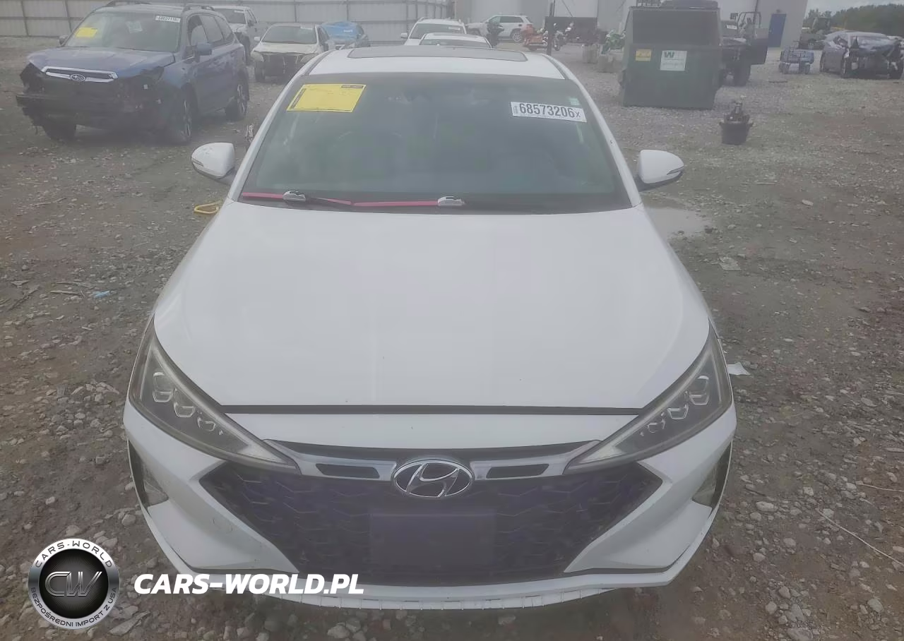2020 Hyundai Elantra Sport VIN:KMHD04LB6LU979943 - 5