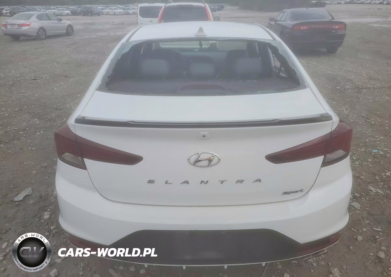 2020 Hyundai Elantra Sport VIN:KMHD04LB6LU979943 - 6
