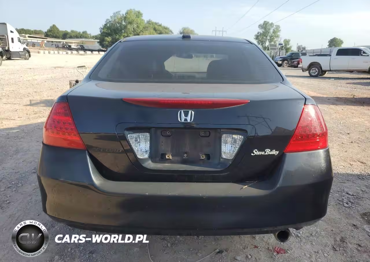2007 Honda Accord Ex VIN:1HGCM568X7A140347 - 6