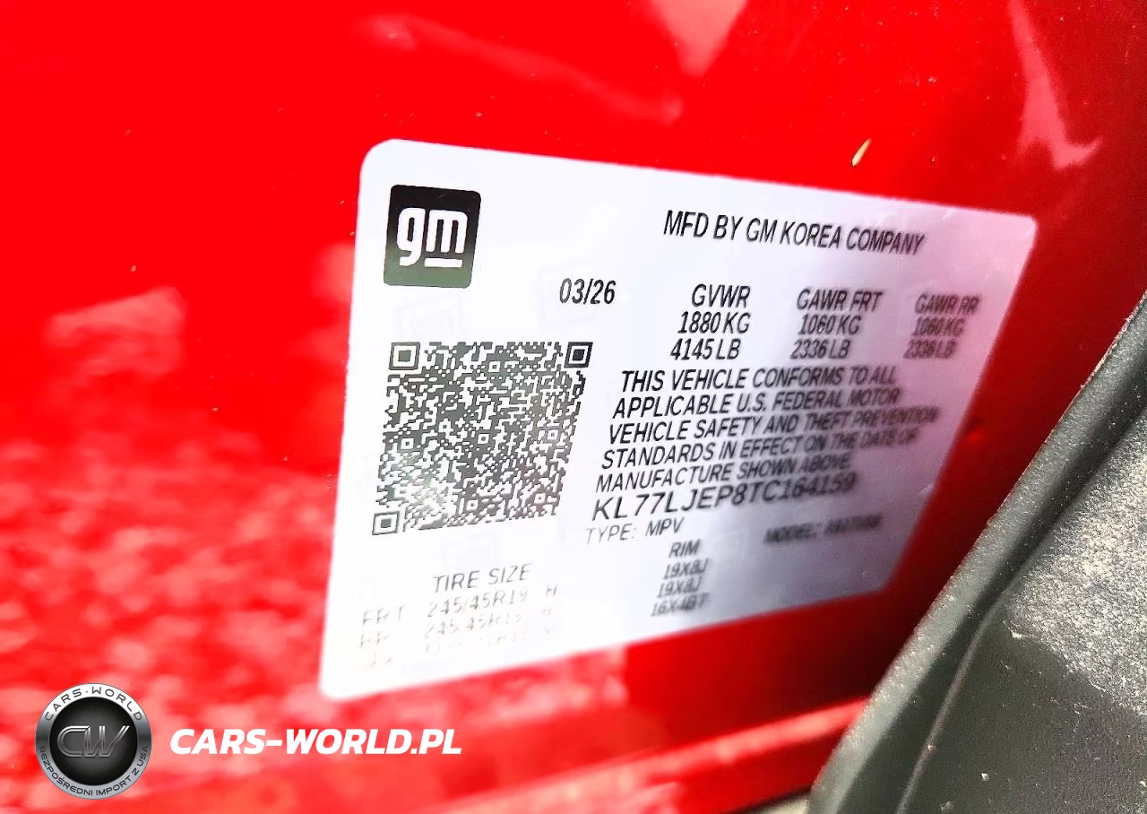 2026 Chevrolet Trax 2Rs VIN:KL77LJEP8TC164159 - 14