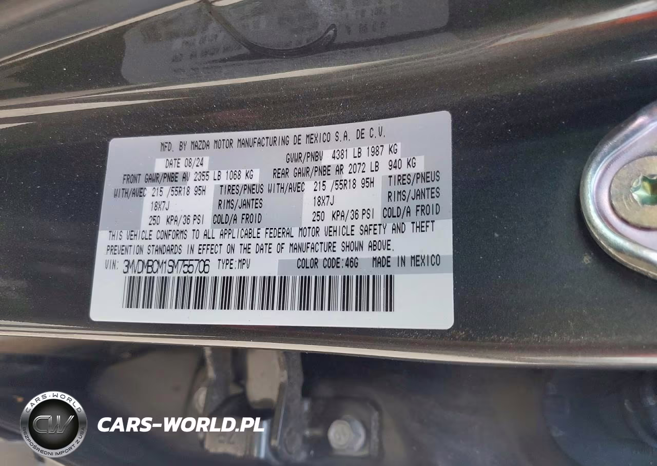2025 Mazd Cx-30 Pref VIN:3MVDMBCM1SM755706 - 13