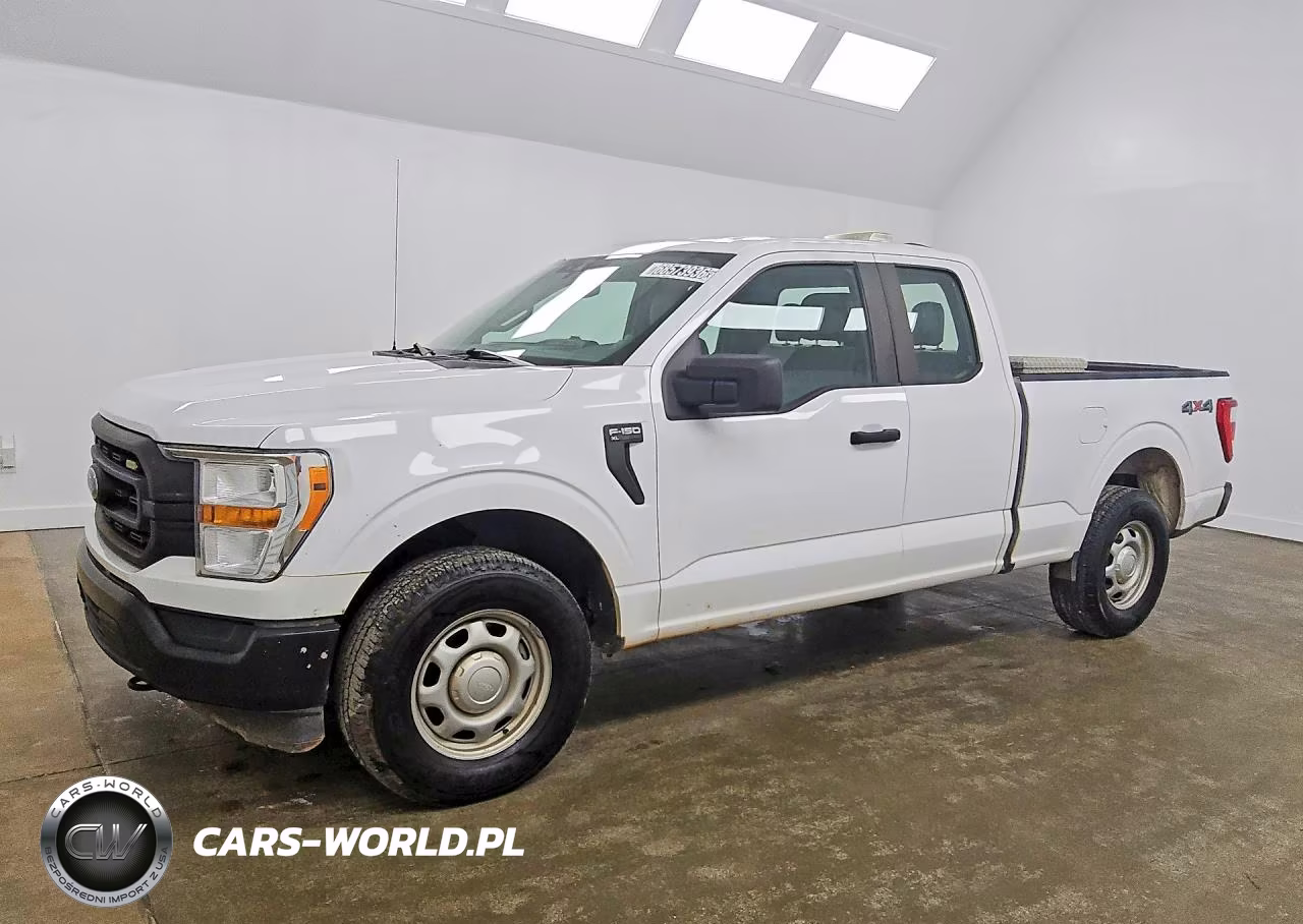2021 Ford F150 Super Cab VIN:1FTEX1EB4MKD41865 - 1
