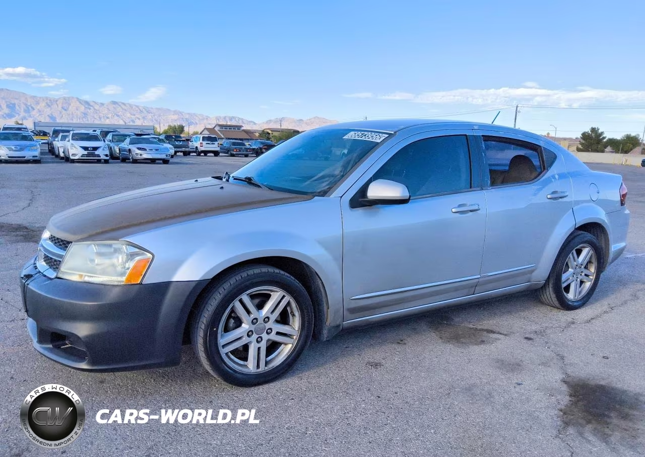 2012 Dodge Avenger Sxt VIN:1C3CDZCB0CN167702 - 1