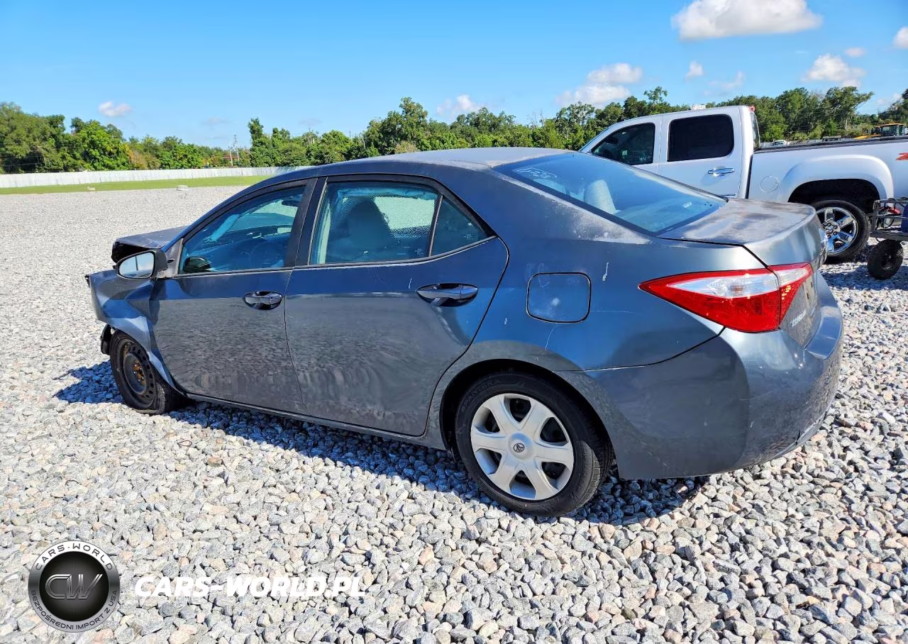 2016 Toyota Corolla Le VIN:5YFBURHE3GP371056 - 2