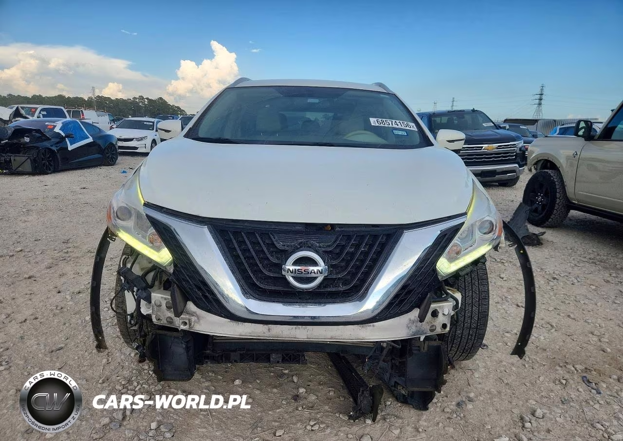 2017 Nissan Murano Sl VIN:5N1AZ2MG5HN181636 - 5