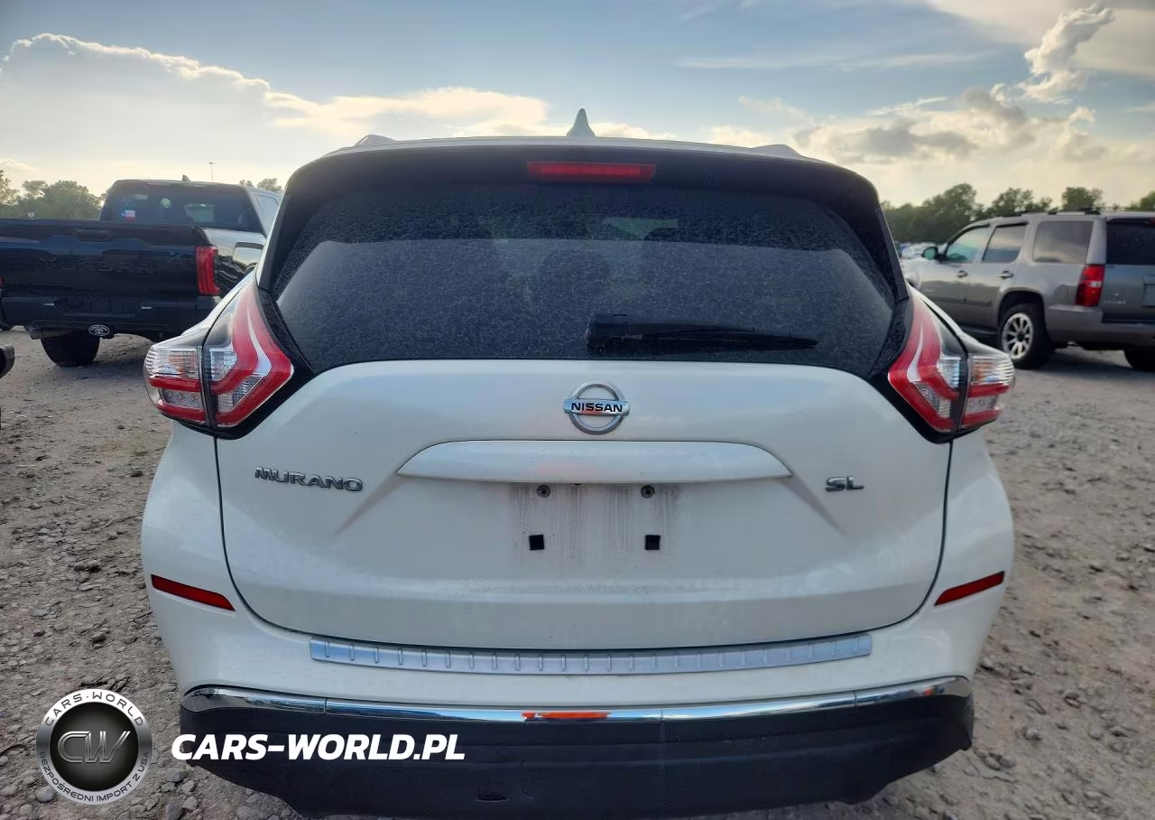 2017 Nissan Murano Sl VIN:5N1AZ2MG5HN181636 - 6
