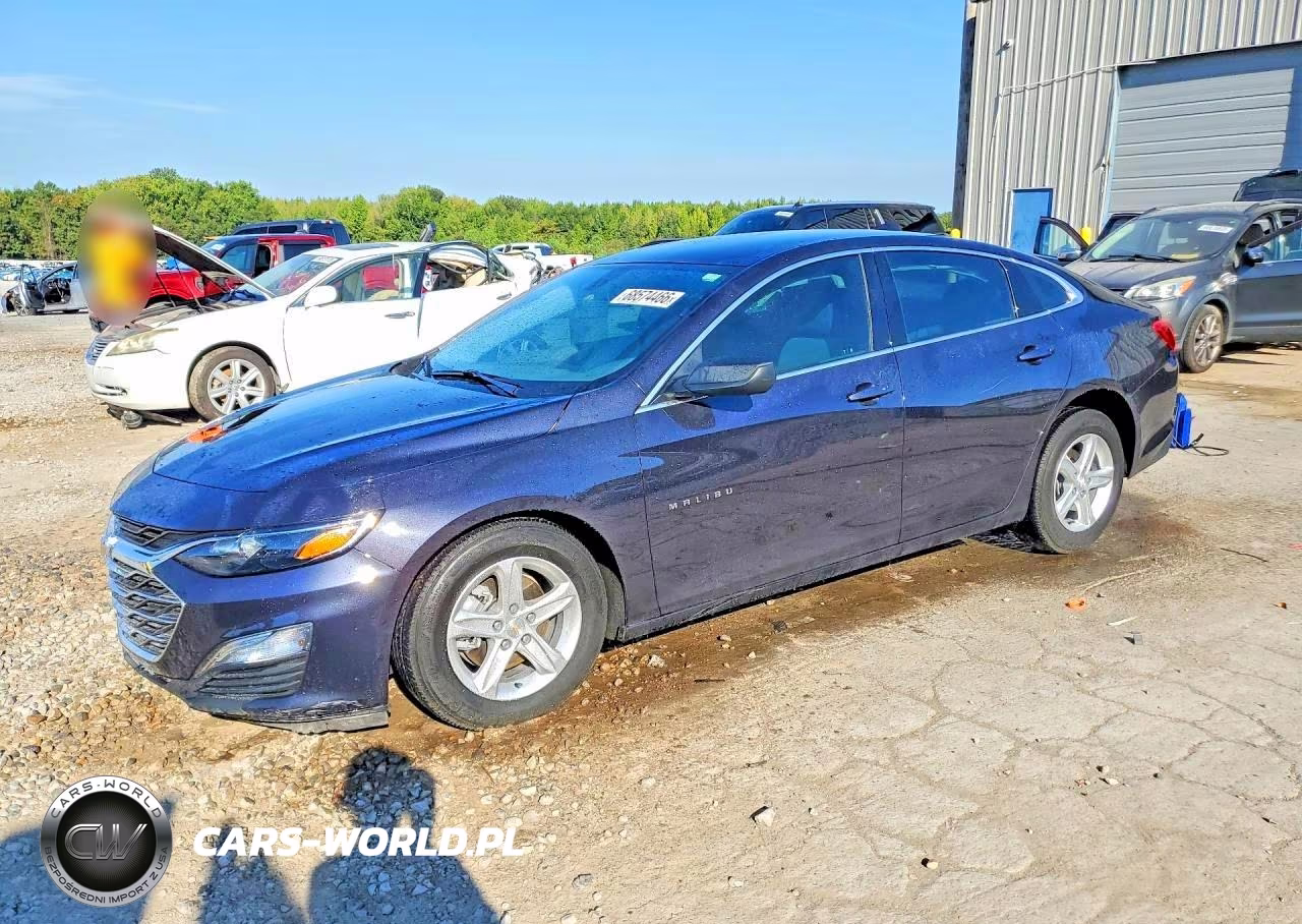 2022 Chevrolet Malibu Ls VIN:1G1ZB5ST8NF189290 - 1