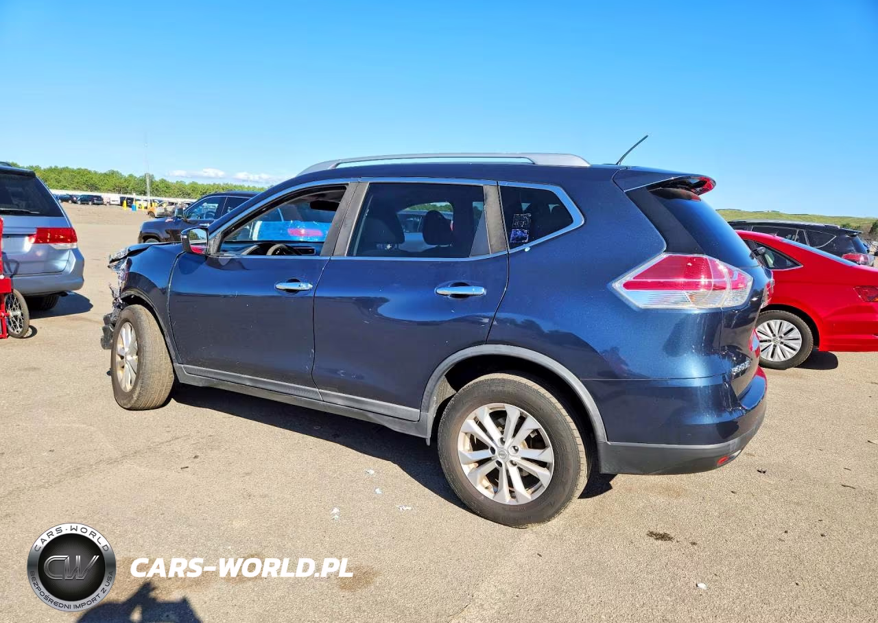 2016 Nissan Rogue Sv VIN:KNMAT2MV9GP639511 - 2
