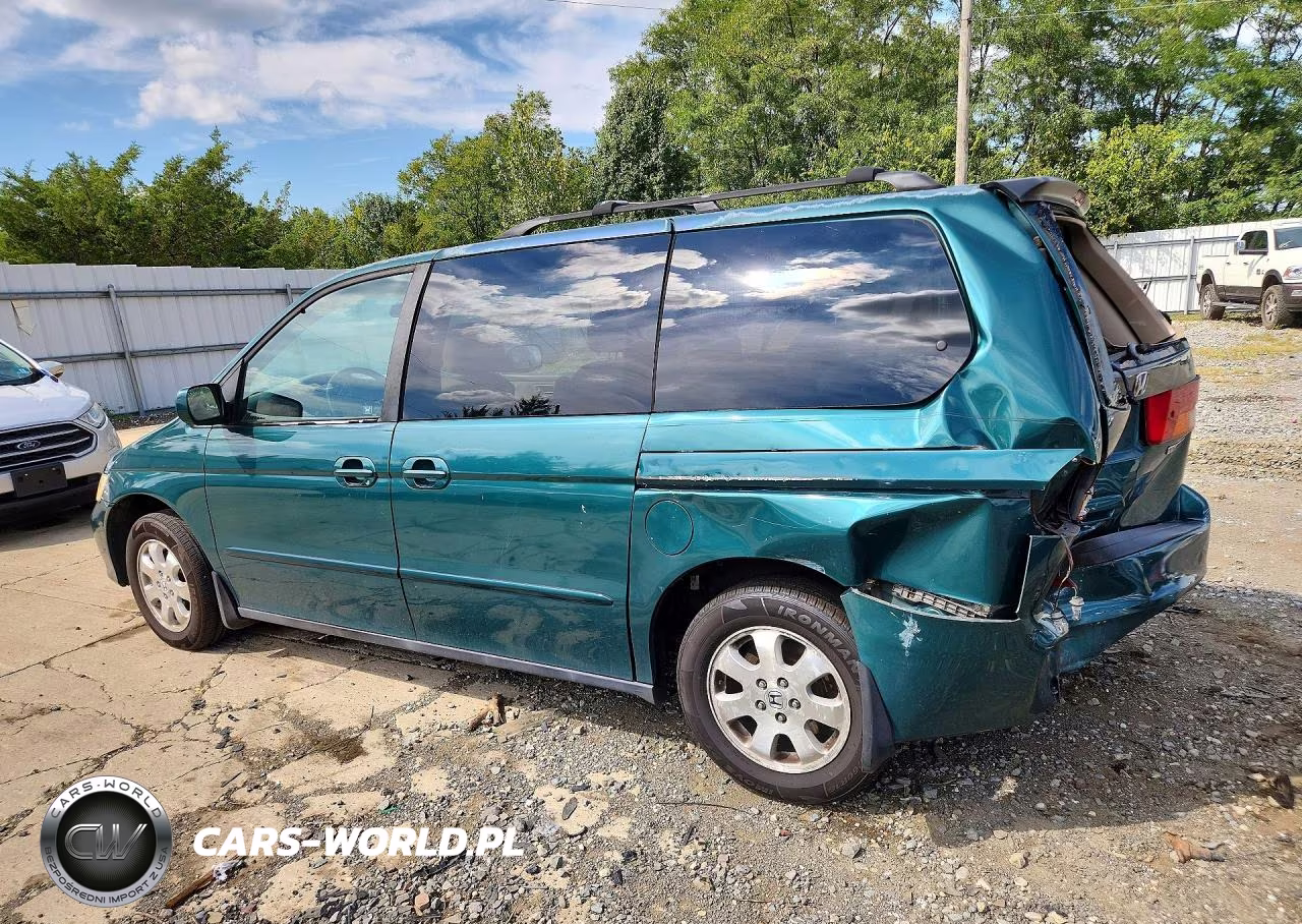 2002 Honda Odyssey Ex VIN:2HKRL18632H559464 - 2