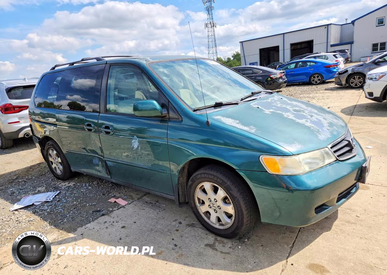 2002 Honda Odyssey Ex VIN:2HKRL18632H559464 - 4