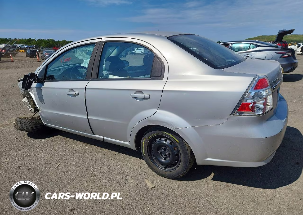 2008 Chevrolet Aveo Base VIN:KL1TD56658B107613 - 2