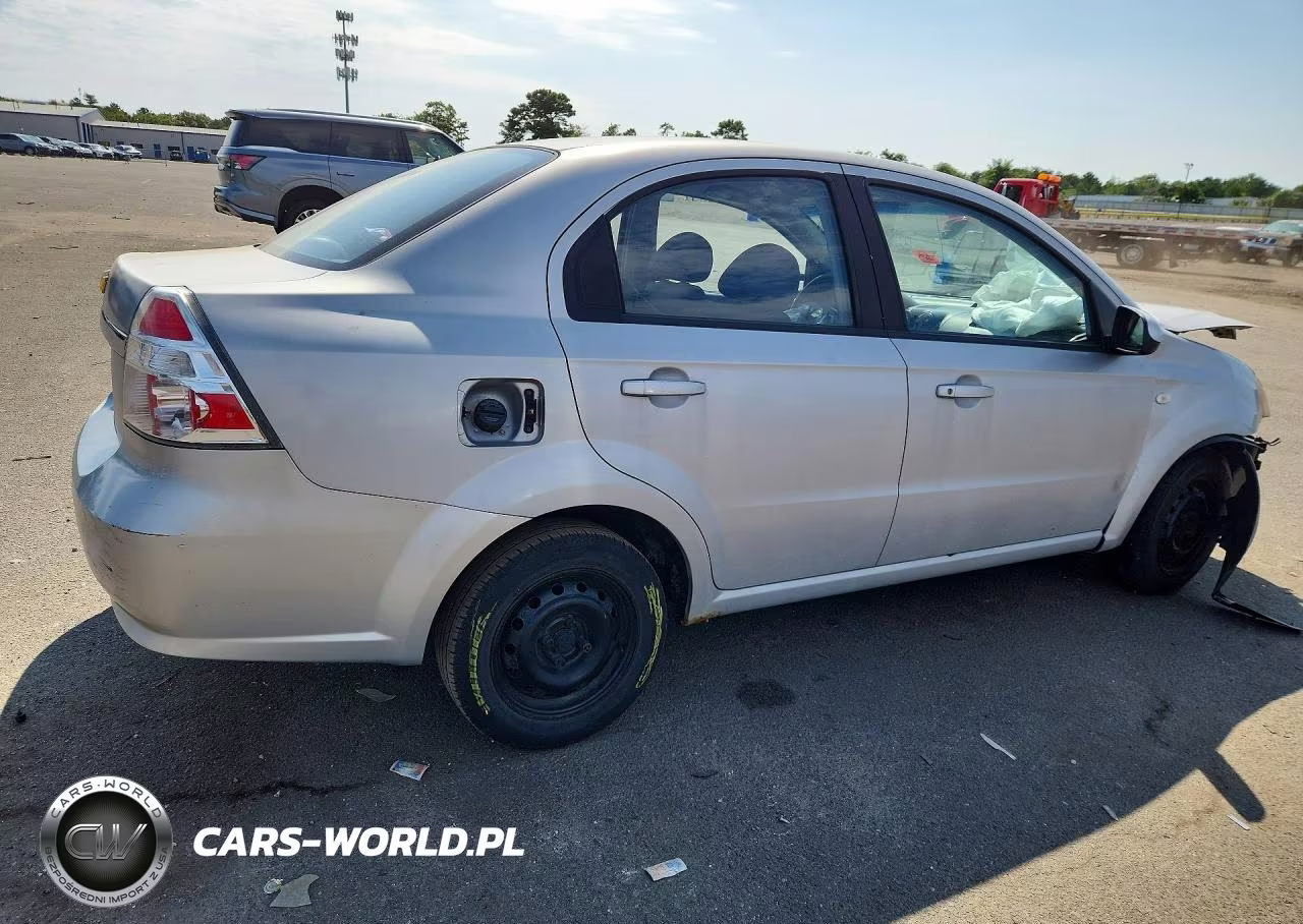 2008 Chevrolet Aveo Base VIN:KL1TD56658B107613 - 3