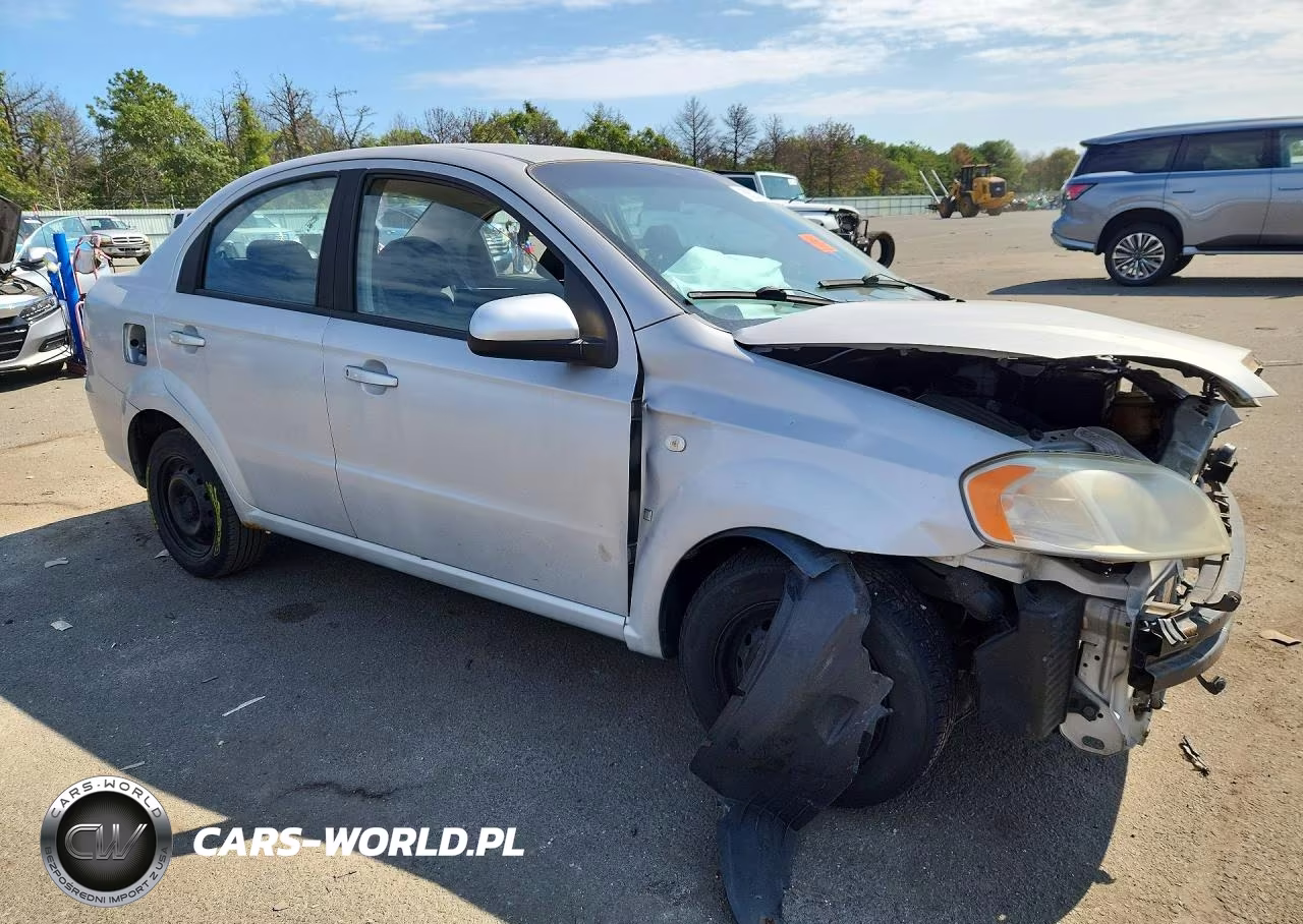 2008 Chevrolet Aveo Base VIN:KL1TD56658B107613 - 4