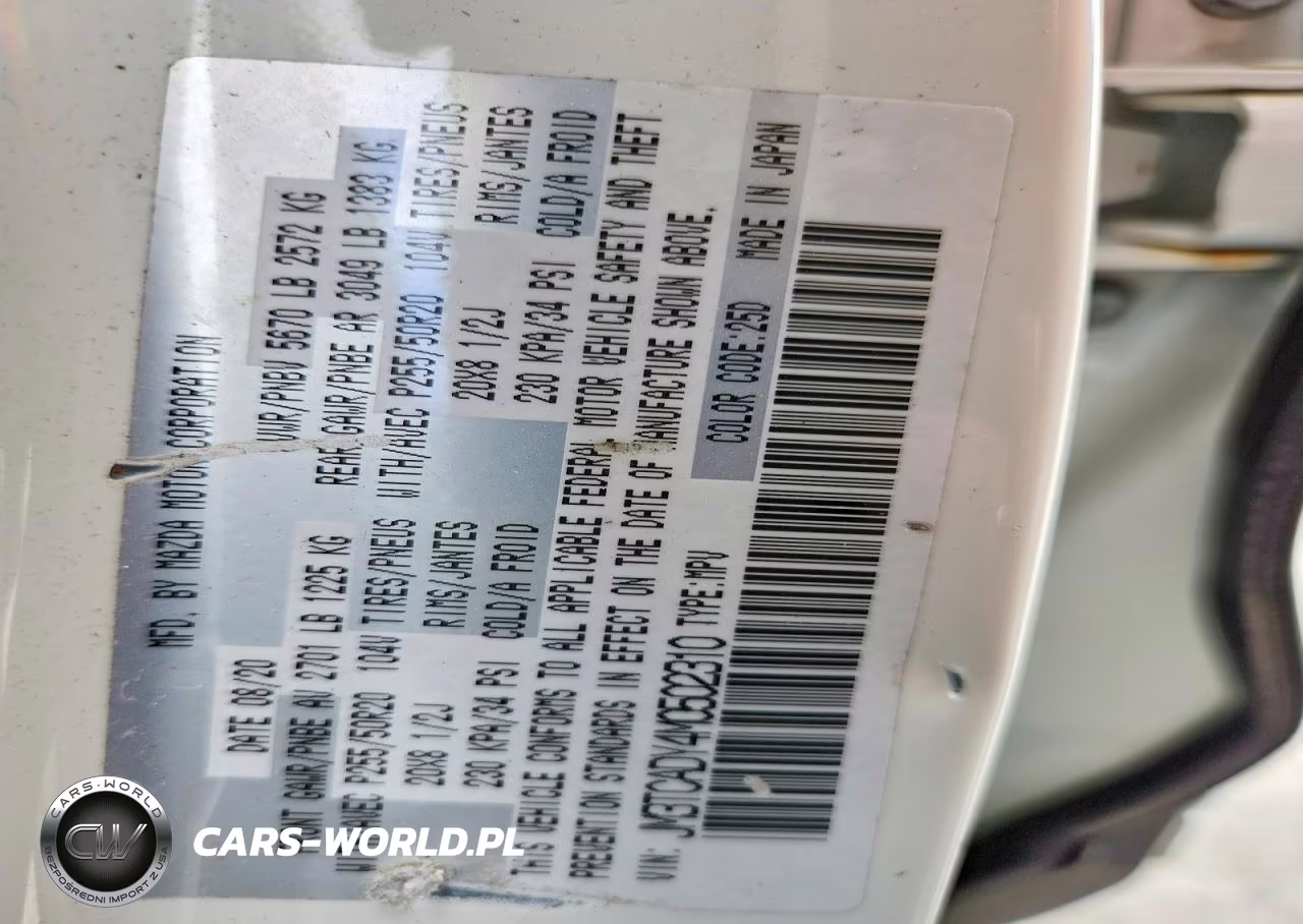 2021 Mazda Cx-9 Grand Touring VIN:JM3TCADY4M0502310 - 13
