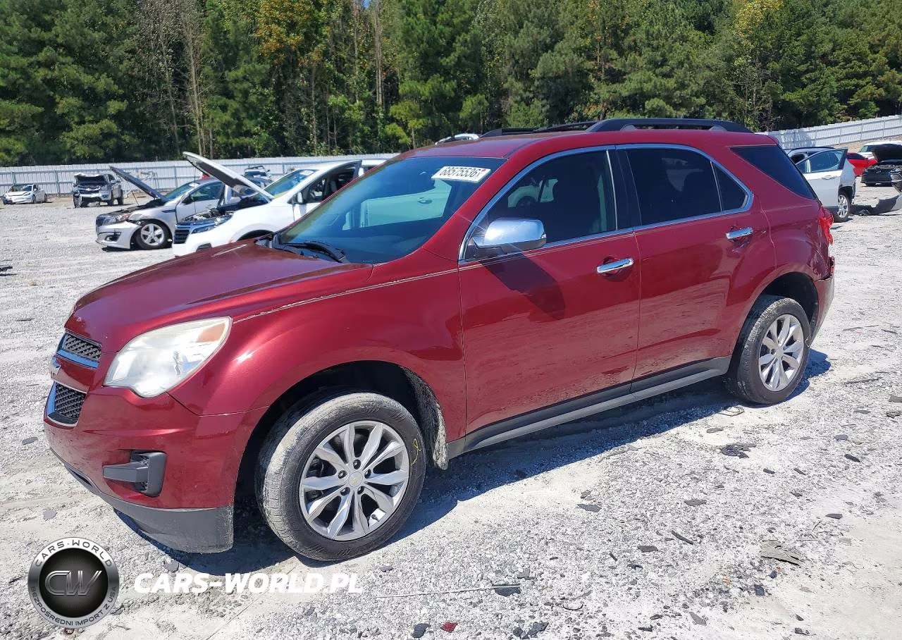 2012 Chevrolet Equinox Lt VIN:2GNFLDE58C6259254 - 1