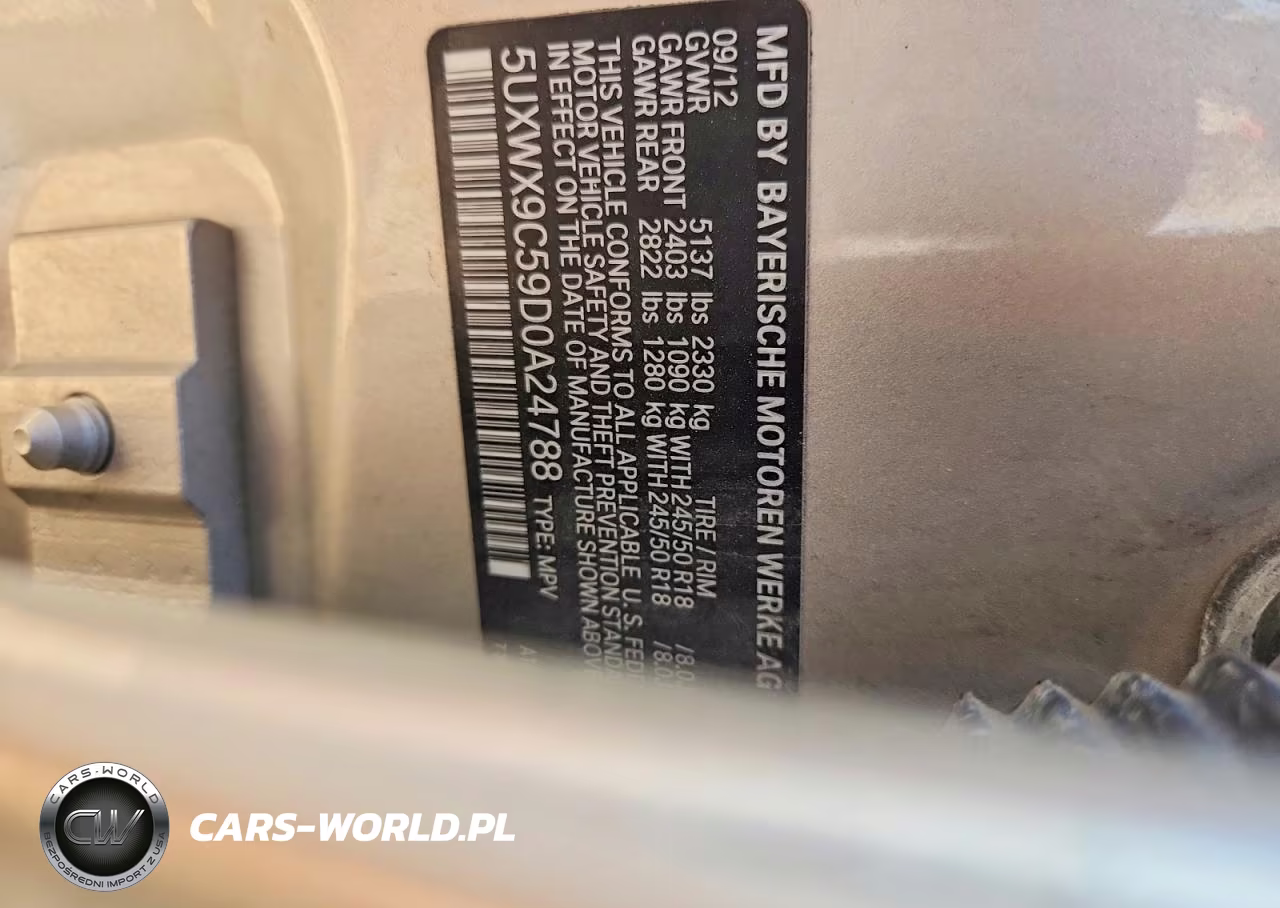 2013 BMW X3 xDrive28I VIN:5UXWX9C59D0A24788 - 13