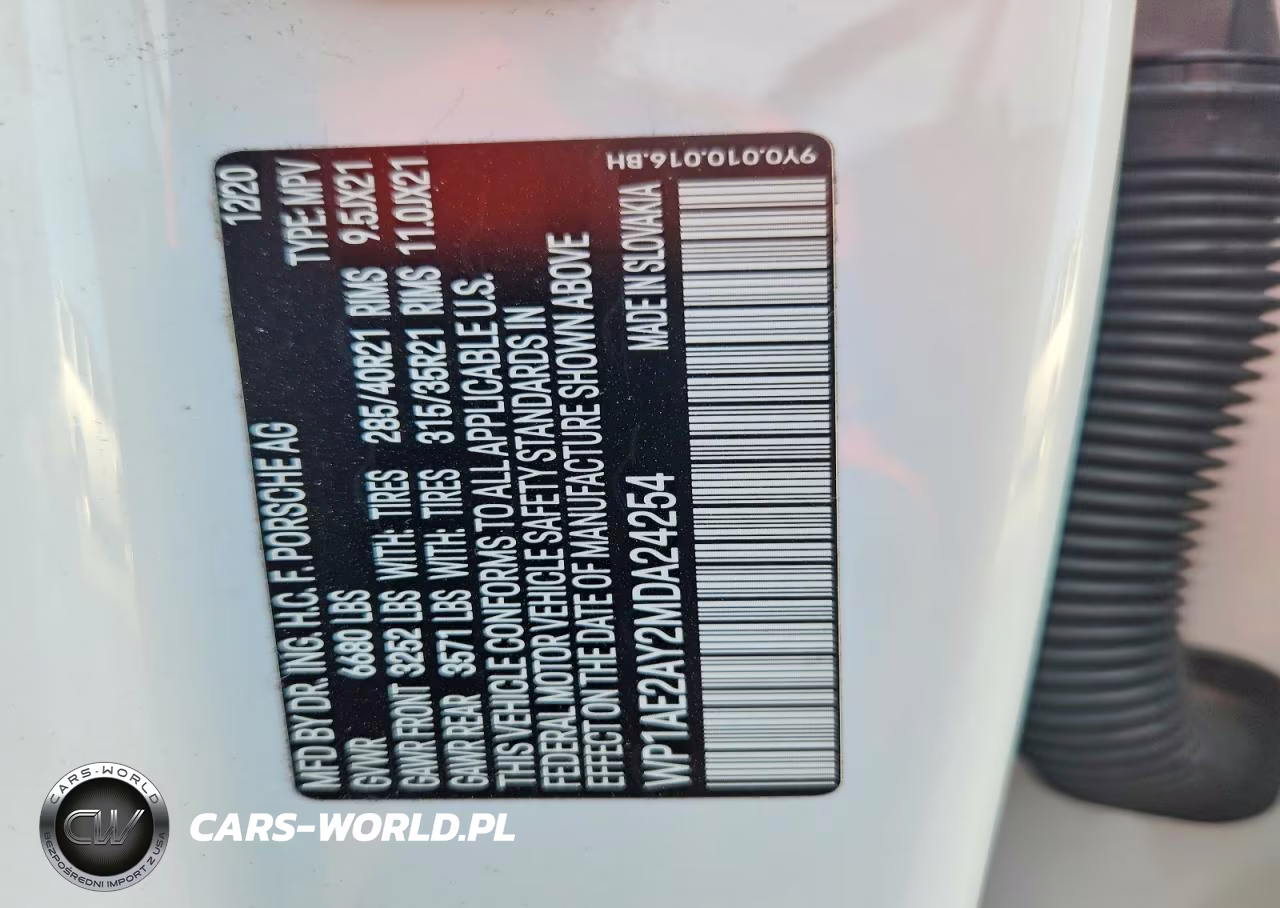 2021 Porsche Cayenne E-Hybrid VIN:WP1AE2AY2MDA24254 - 13