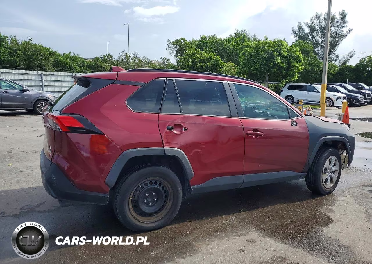 2019 Toyota Rav4 Le VIN:2T3H1RFV2KW041803 - 3