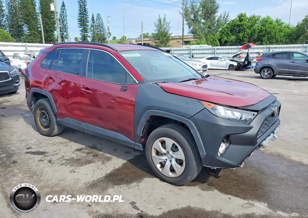2019 Toyota Rav4 Le VIN:2T3H1RFV2KW041803 - 4