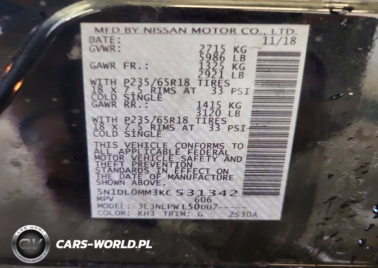 2019 Infiniti Qx60 Pure VIN:5N1DL0MM3KC531342 - 13