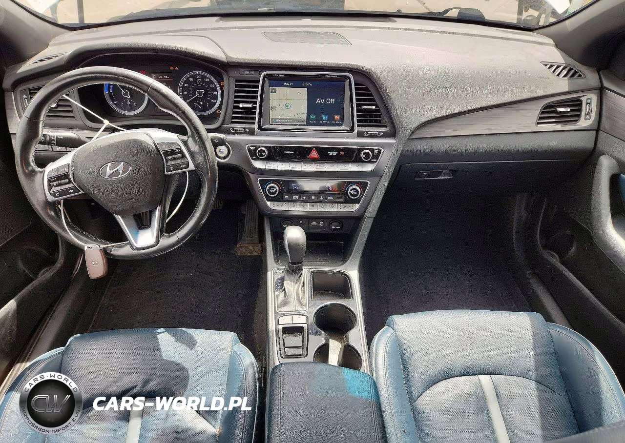 2019 Hyundai Sonata Hybrid Limited VIN:KMHE34L34KA090644 - 8