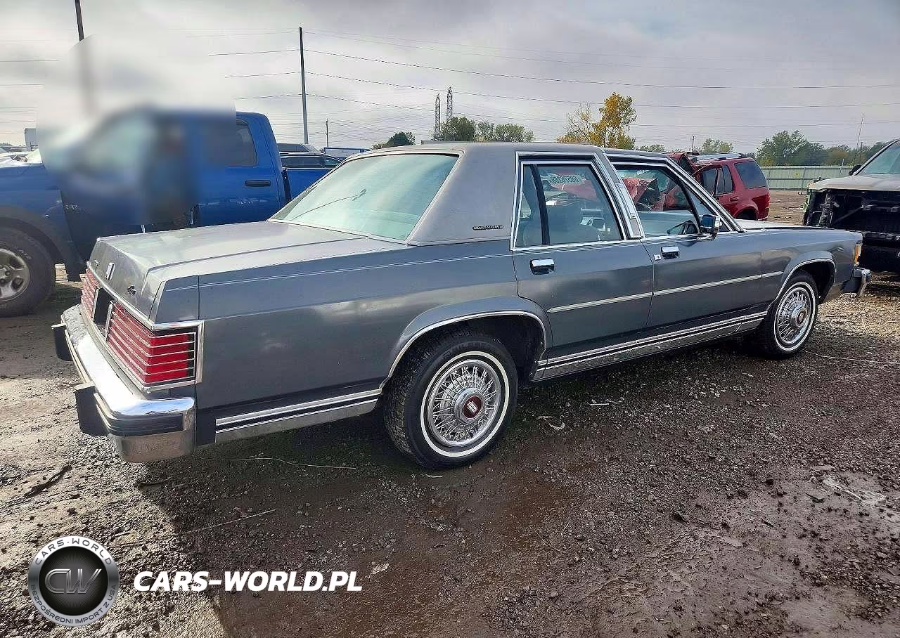 1987 Mercury Grand Marquis Gs VIN:2MEBM74F5HX637837 - 3